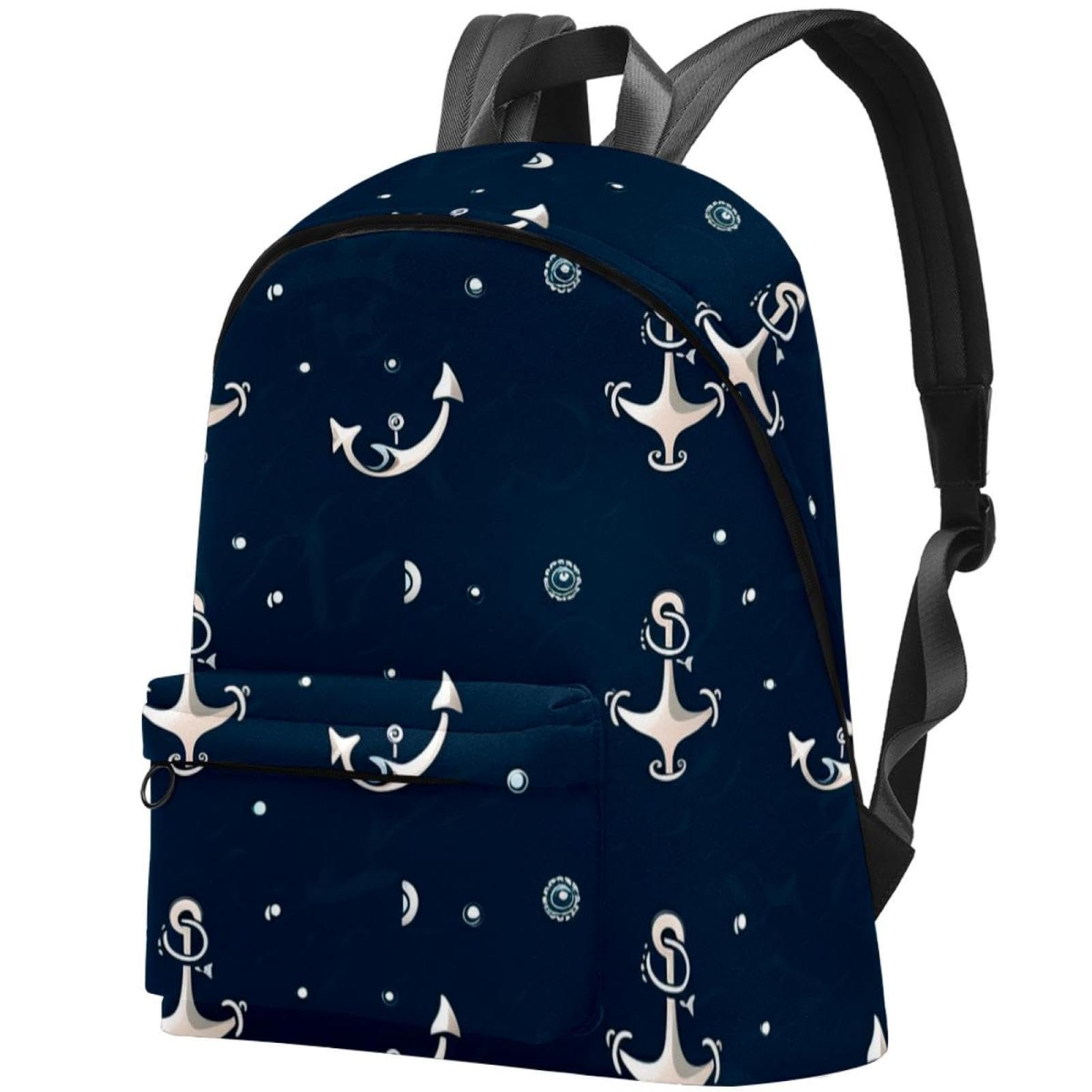 Sac à dos bleu océan confortable contre le mal de dos en déplacement
