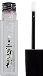 Gloss Labial Lip Volumoso Max Love Cor 15 - Incolor com Glitter - Aumento dos Lábios…