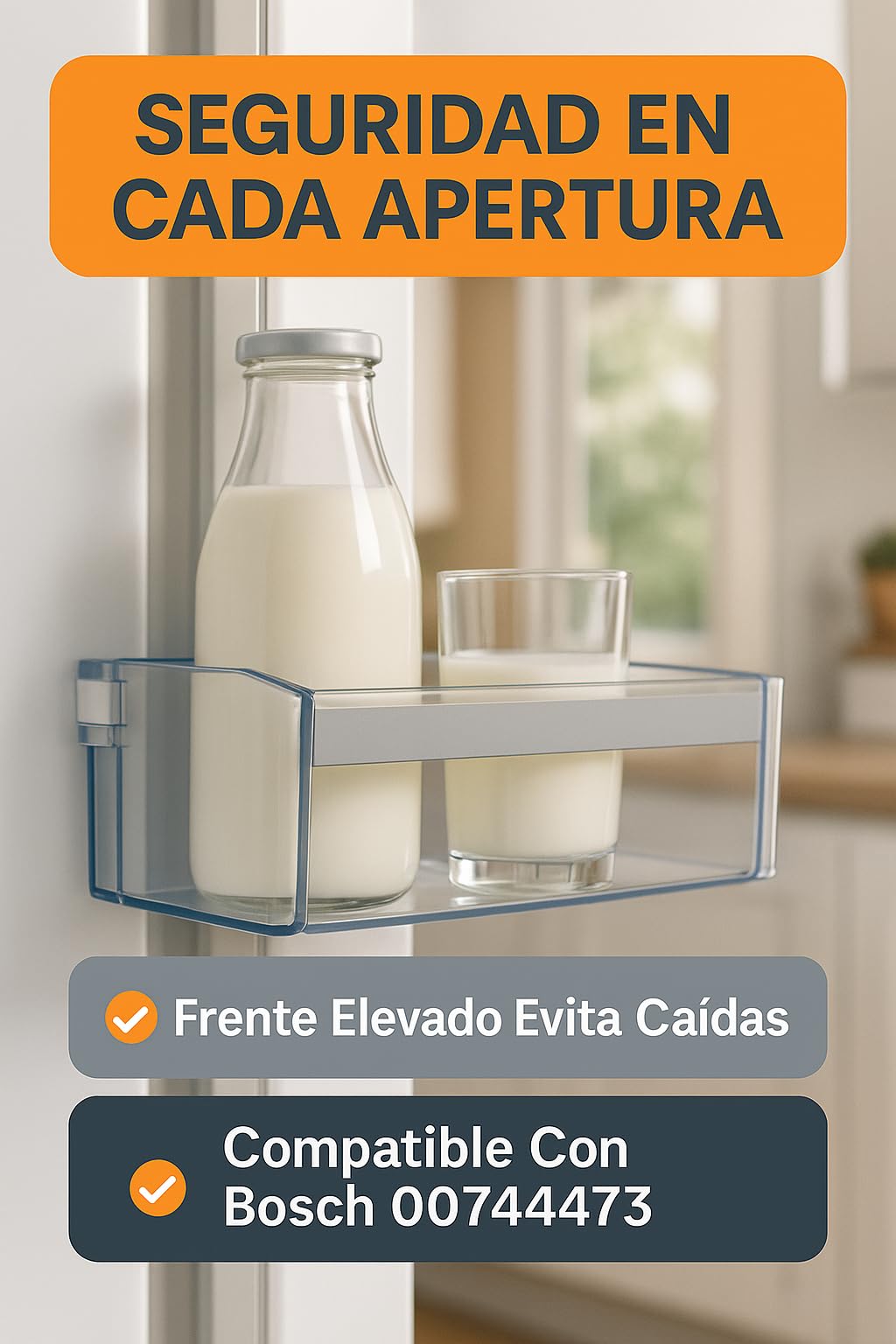 RO - Linea Blanca ® - ESTANTE FRIGORÍFICO BOSCH 00744473