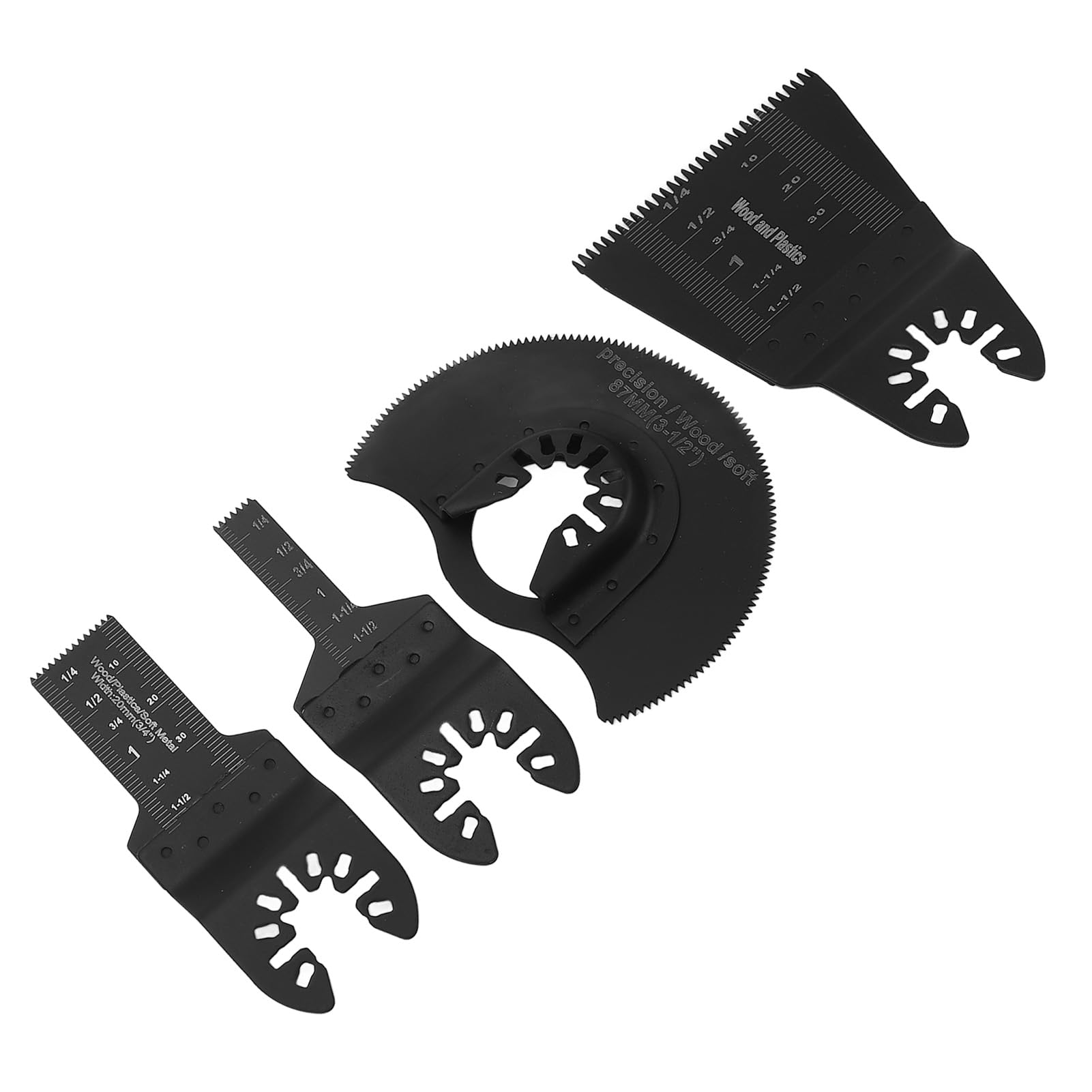 Kit de Cuchillas Multiherramienta, Diseño Universal, 5 Juegos, Juego de Hojas de Sierra Oscilantes de Corte Estable de Amplia Aplicación para Plástico