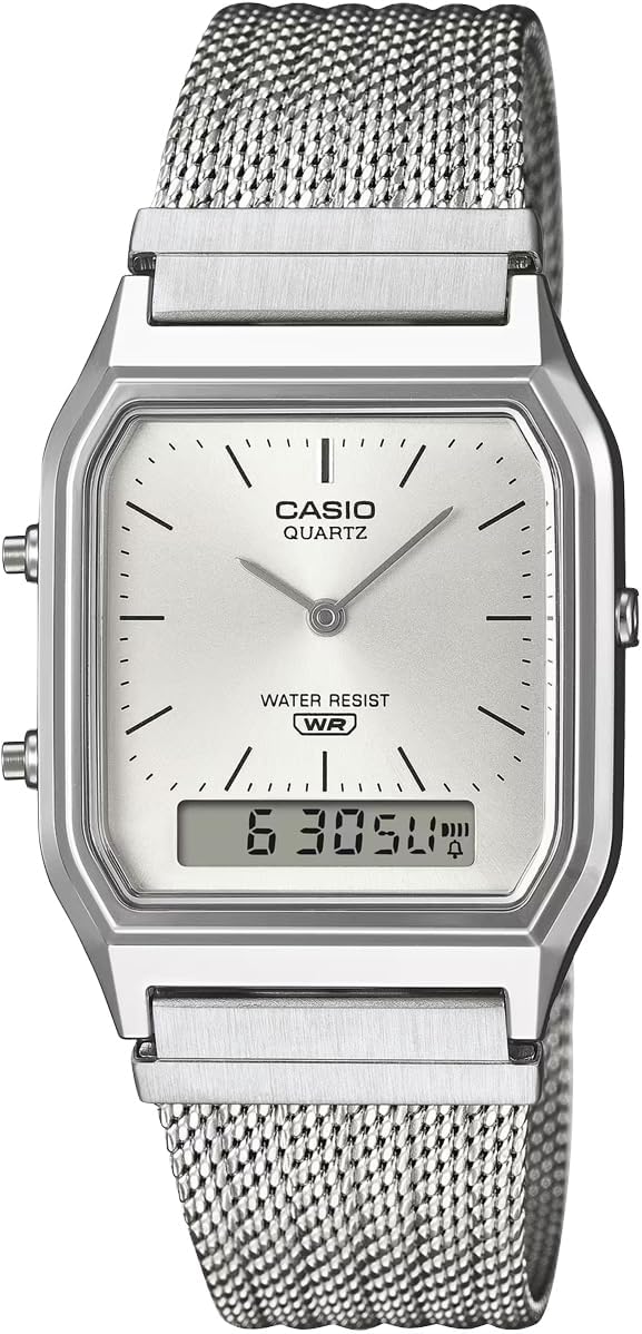 Amazon.co.jp: [カシオ] CASIO アナデジ ANA-DIGI クオーツ 腕時計
