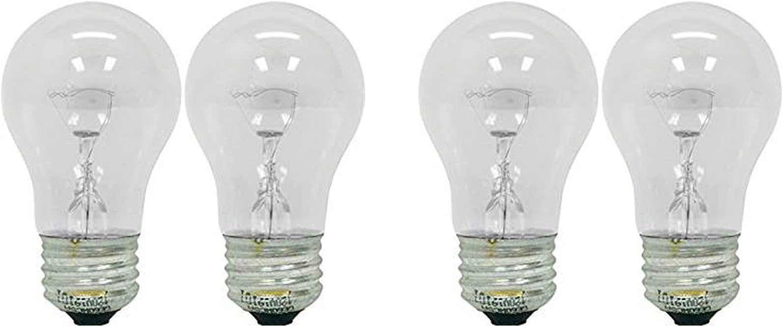 Lava Lite 40 Watt Replacement Bulbs for 16.3Inch Lava Lamps, 4Pack