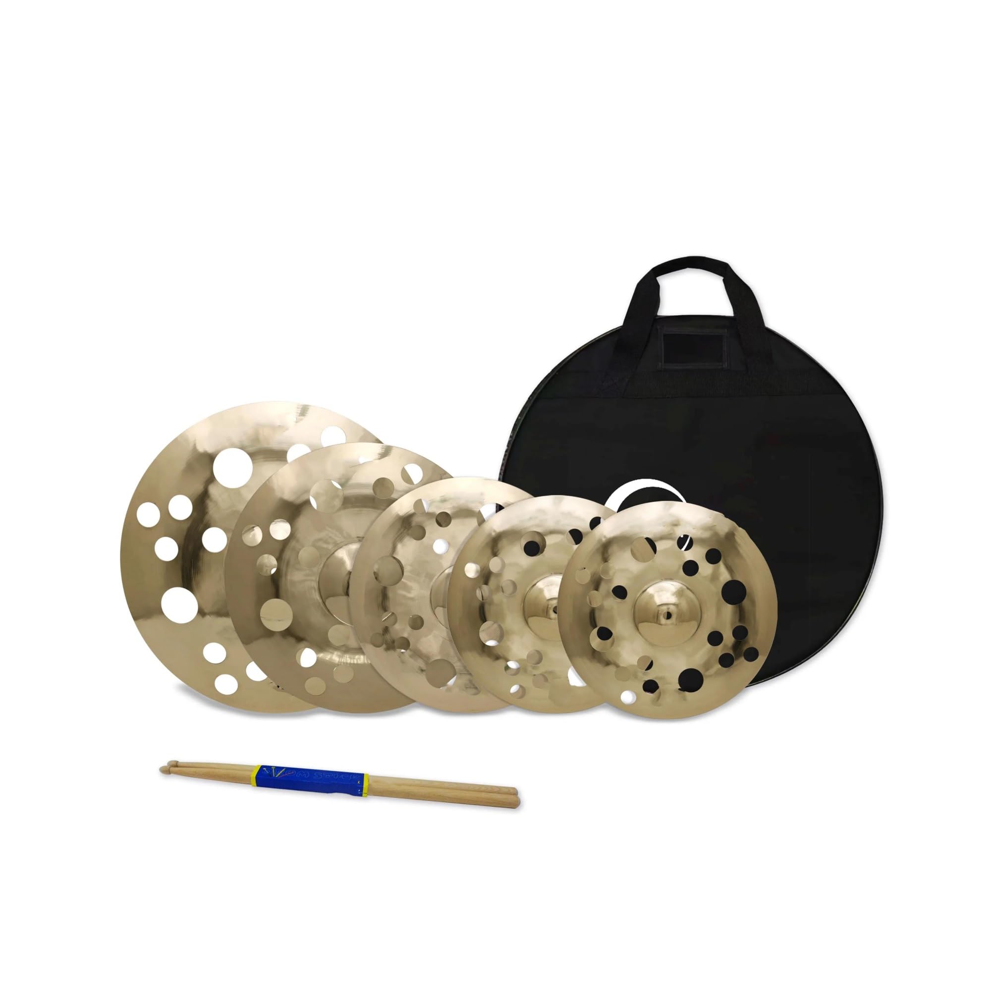 Hulusi Flöte B20 Percussion Drum Sets Becken Set 5tlg