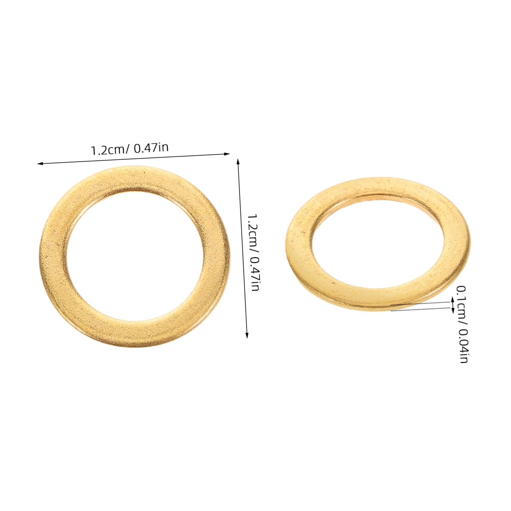 VANZACK Flat Skateboard Washers Gaskets Set 100pcs Skateboard Deck Part Easy Install