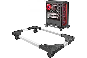 Mobile CPU Stand: The Ultimate Organizer for Your Home Office
