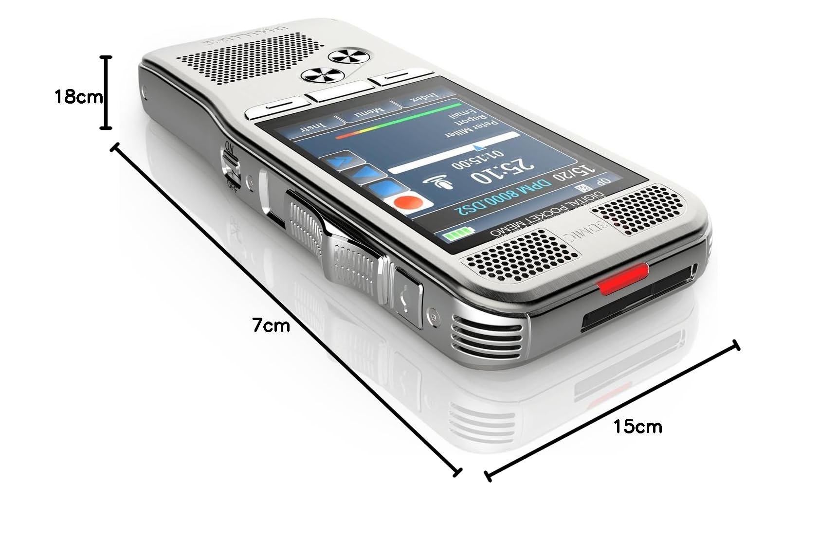 Philips Pocket Memo Diktiergerät DPM8000 ohne Software