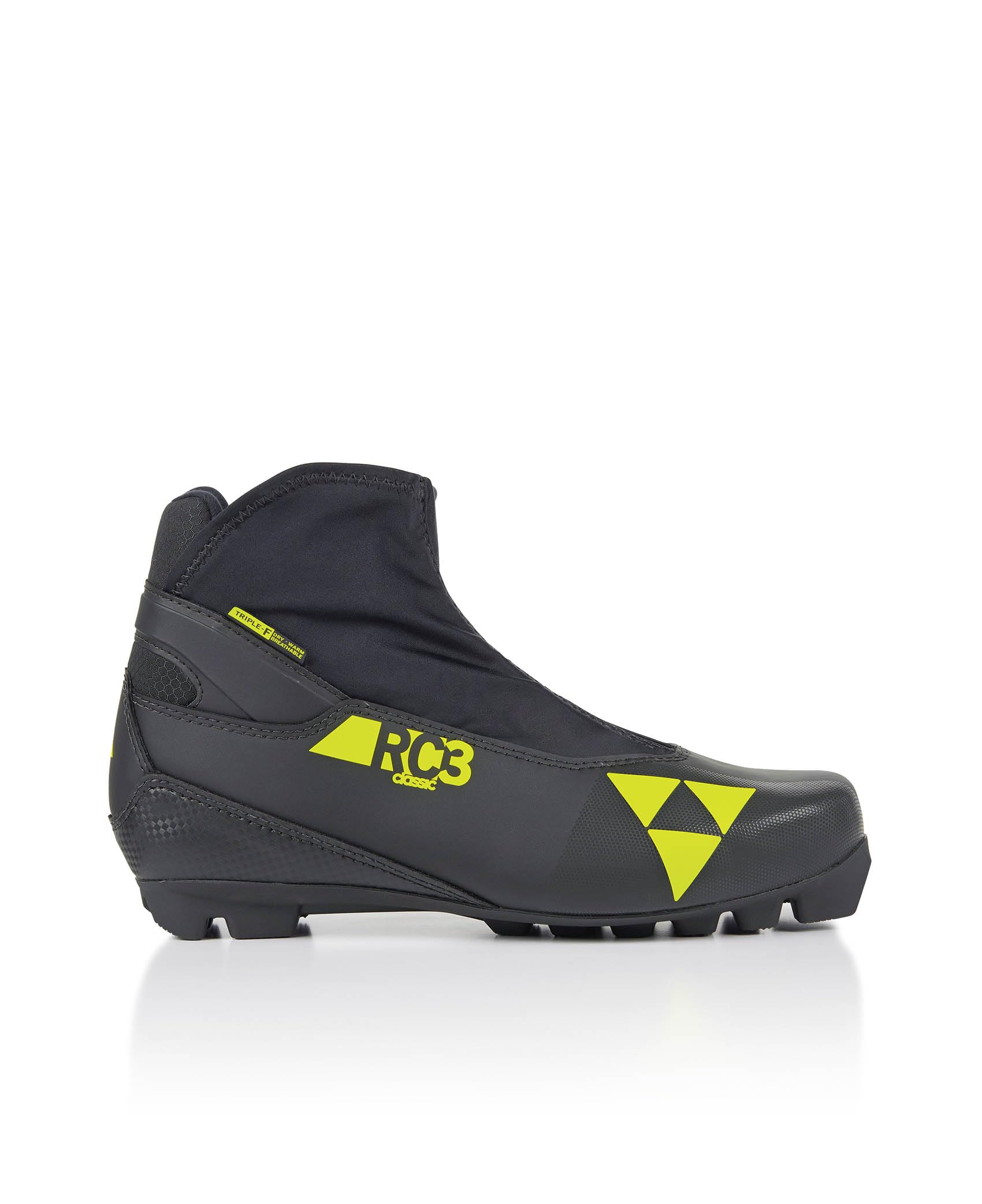 Fischer RC3 Classic Performance - Scarponi da sci nordico, unisex, impermeabili, traspiranti, per sci di fondo