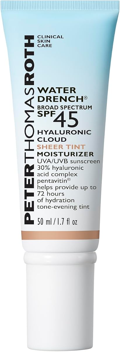 Water Drench® Crema hidratante de amplio espectro SPF 45 Hyaluronic Cloud Sheer Tint