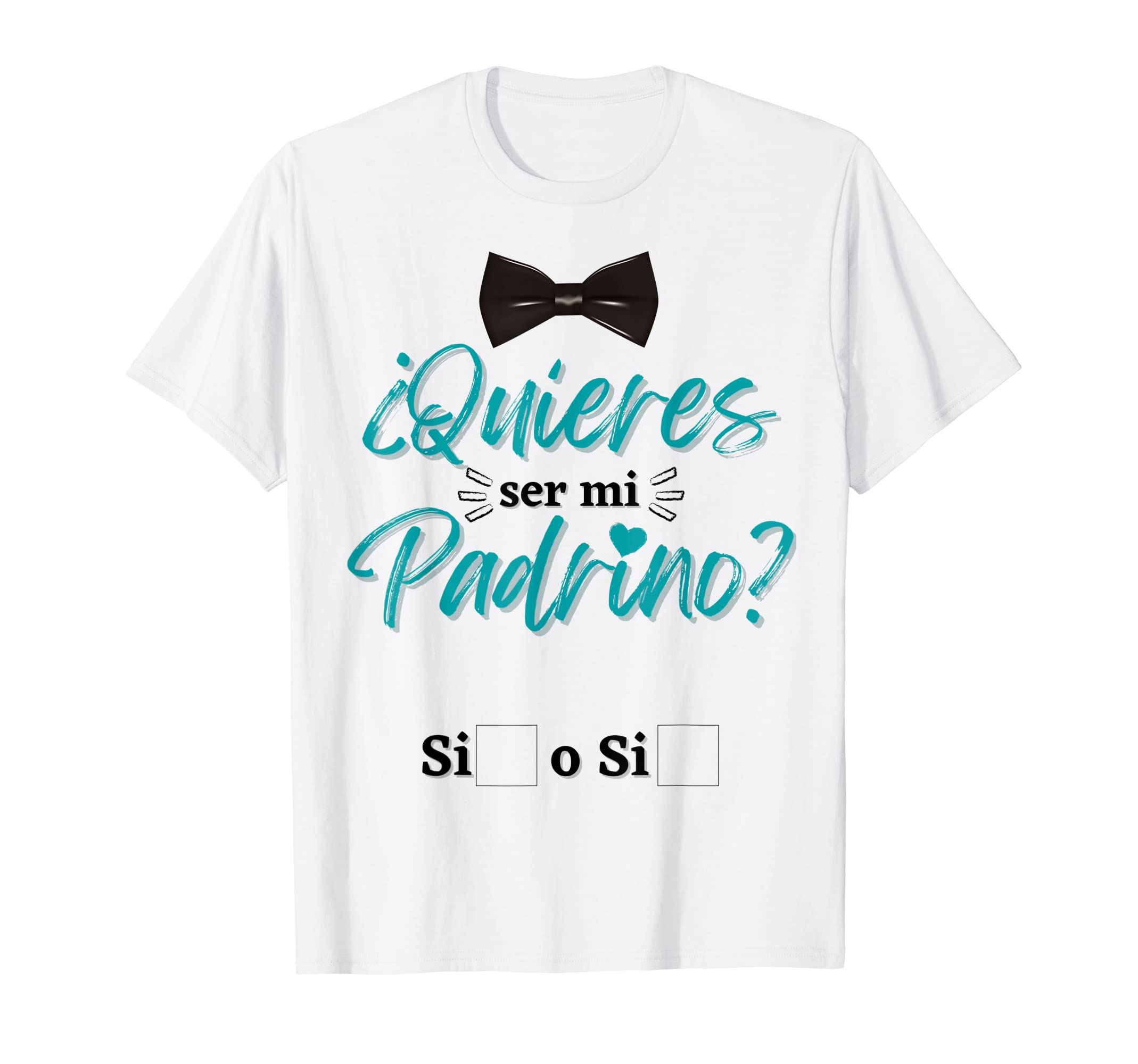 Quieres ser mi Padrino bebe Regalos para Padrinos y Madrinas T-Shirt