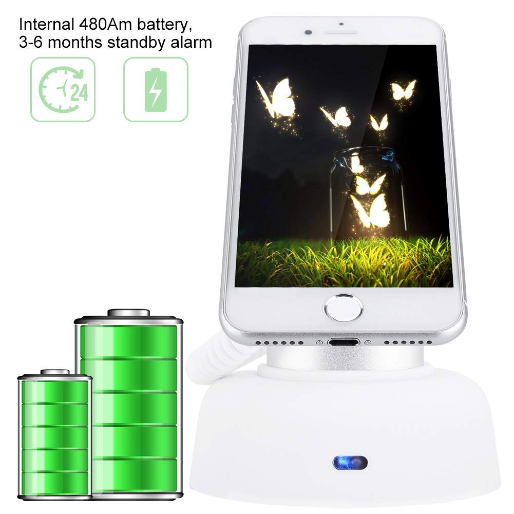 Amazon | スマホ盗難防止展示台 スマートフォン充電スタンド