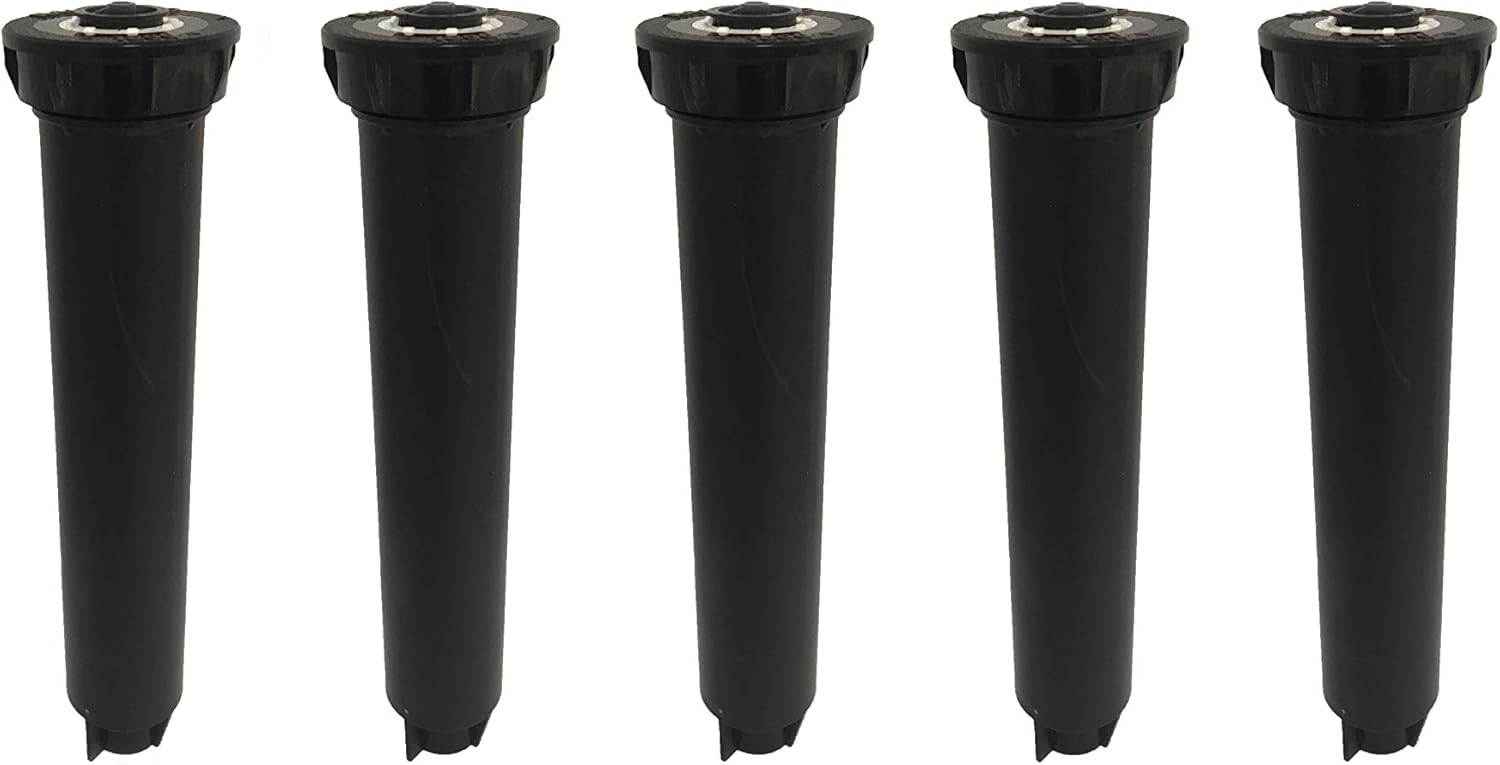 Rain Bird 1806VAN 5-Pack - 6" Pop-up Professional Sprinkler (9" Body Length!) - Adjustable Pattern (0 to 360 Degrees) ***Please Read BULLETPOINTS Before Ordering***