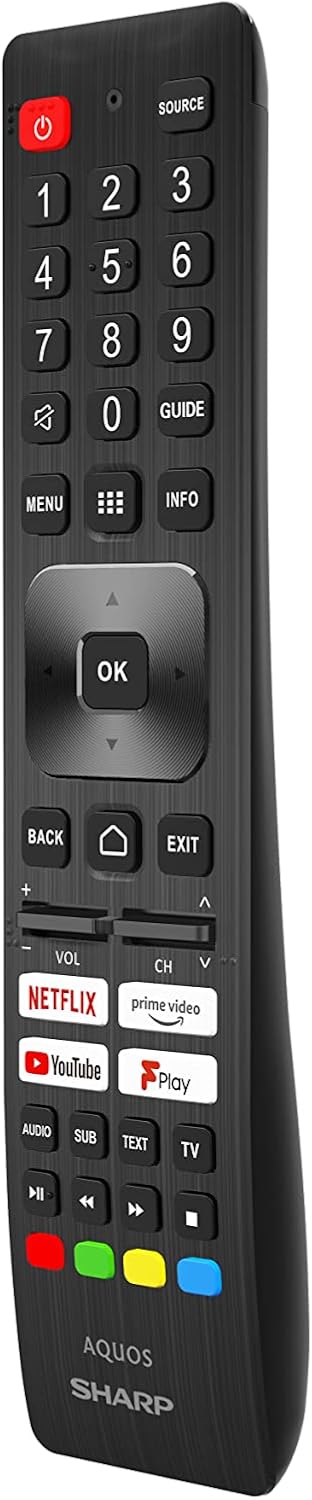 Sharp Aquos 55FL1EA, 50 LED Smart TV 4K UHD Android 11, DVB-T2/S2, 3840 x 2160 Pixels, Wi-Fi, Nero, 3xHDMI 2.1, 2xUSB, Chromecast integrato, Dolby Digital Plus, DolbyAC-4, DTS HD Sharp Aquos 55FL1EA, 50 LED Smart TV 4K UHD Android 11, DVB-T2/S2, 3840 x 2160 Pixels, Wi-Fi, Nero, 3xHDMI 2.1, 2xUSB, Chromecast integrato, Dolby Digital Plus, DolbyAC-4, DTS HD