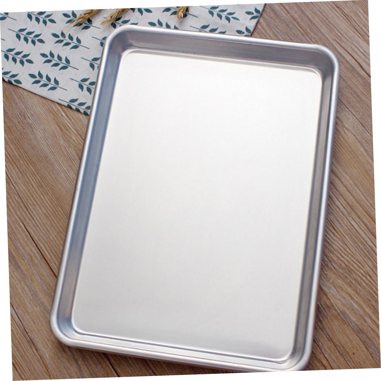 PHENOFICE 2pcs Bakeware Baking Pan Bakery Accessories Cookie Pans for Baking Cookie Cake Pan Aluminum Alloy Baking Tray Baking Tool Bakery Baking Tray Kitchen Baking Tray Oven Pan