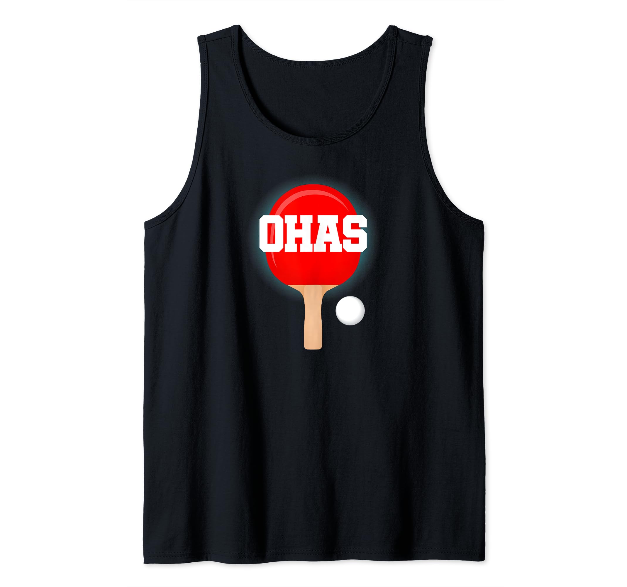 Ohas Name Boys Table Tennis Ping Pong Game Racket Sports Tank Top