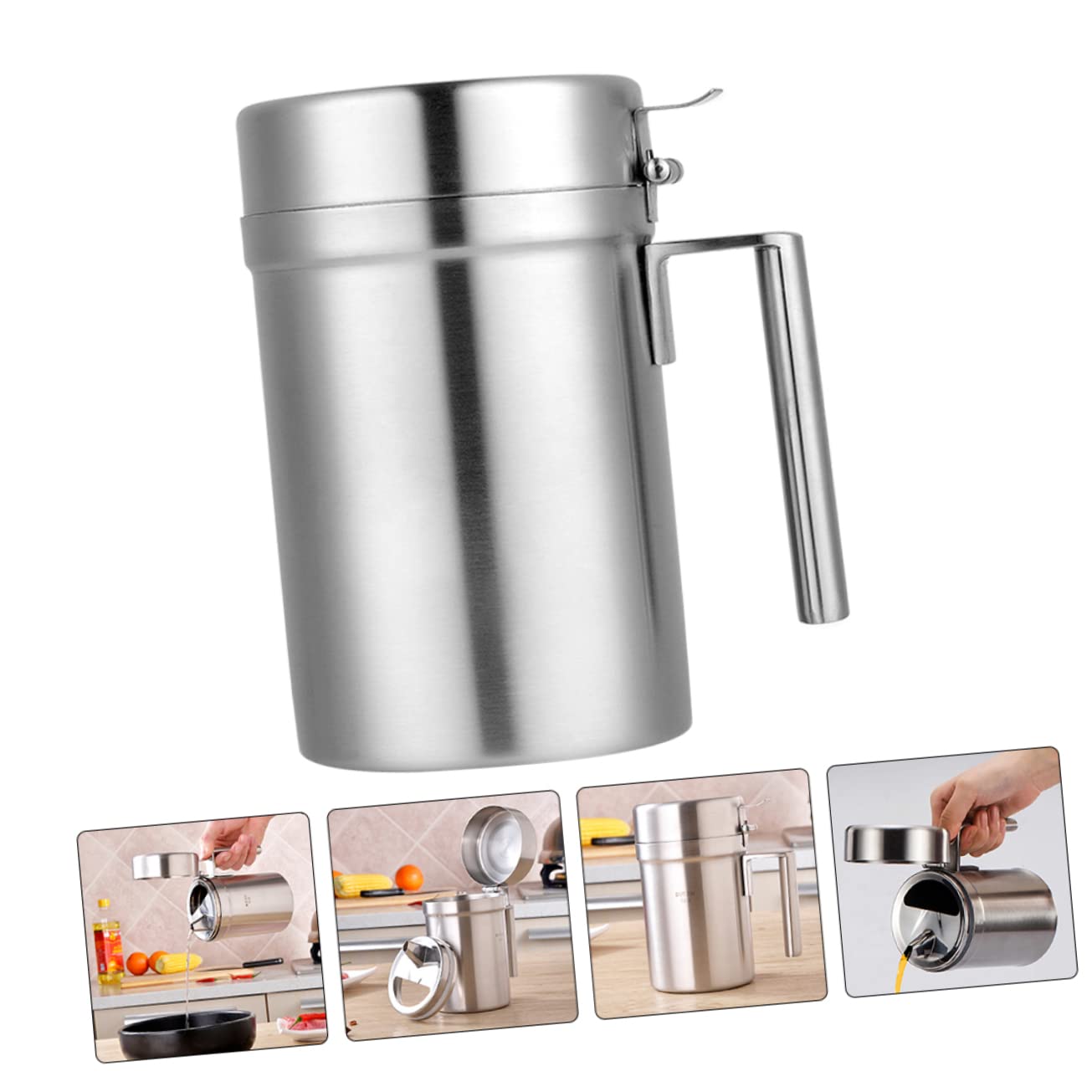 Botella Dispensadora De Aceite De Cocina Vinagrera Práctica Para Cocinar Restaurantes Barbacoas y Uso Doméstico Dispensador De Aceite Multifunción Para Salsa De Soja y Vinagre