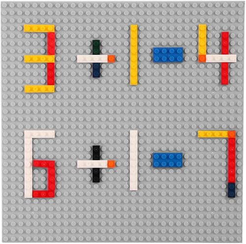 Miniatura 5 de Lekebaby - Placas base clásicas para construcción de ladrillos 100% compatibles con las principales marcas de placas base de 10.0 x 10.0 pulgadas