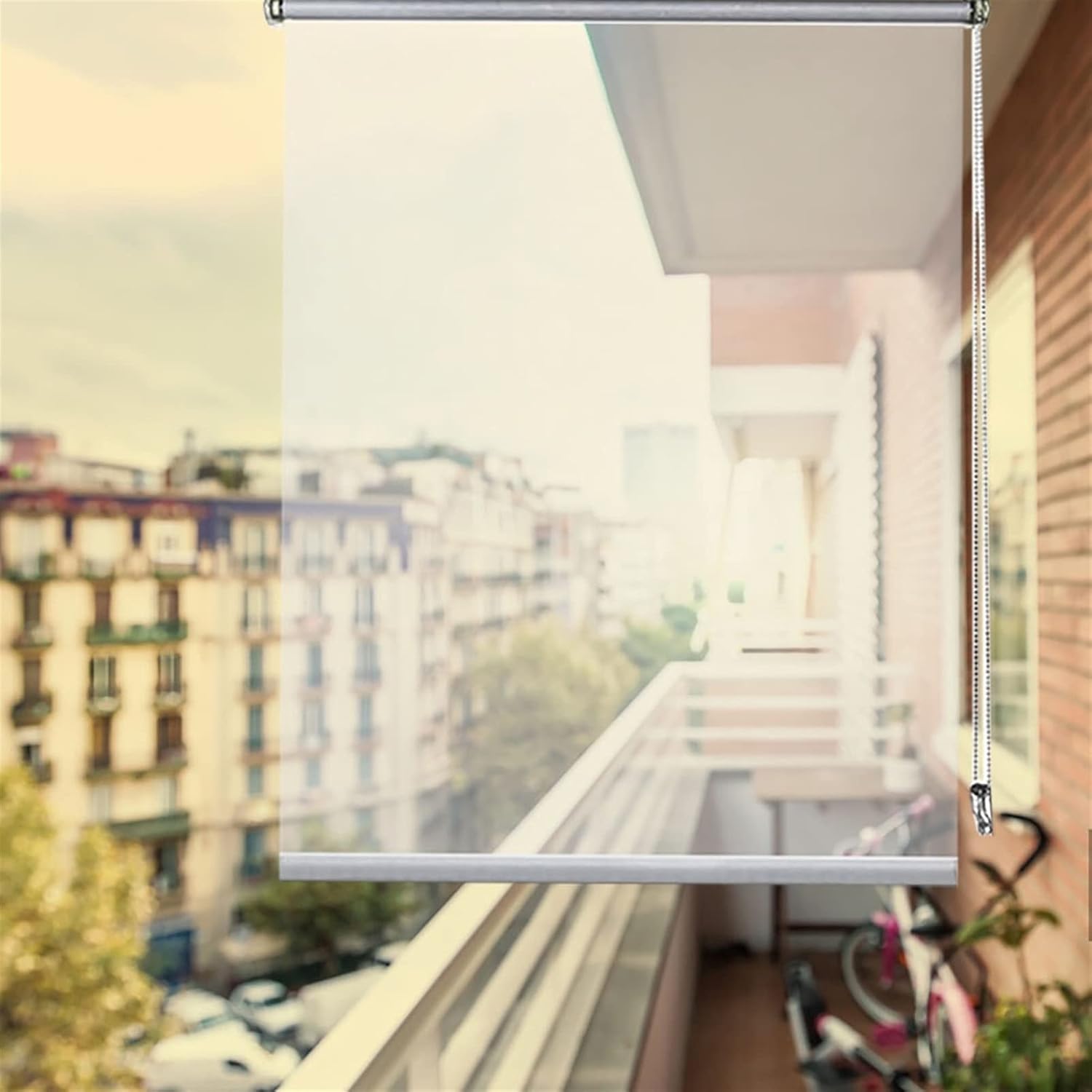 Ldgsttw プラスチック窓耐熱カーテンパティオバルコニー防水クリアローラーブラインド大型外装窓カウンターデスクpvcロールアップブラインドクリア防水屋外ロールアップ Size 80 140cm 31 5 55 1in 評判