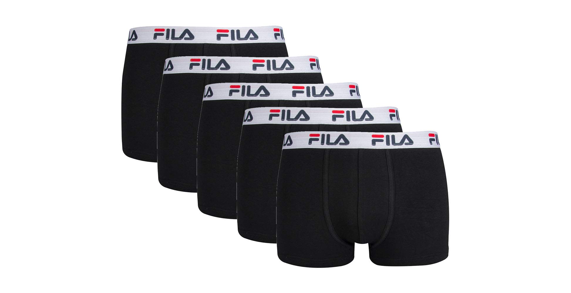 Fila Fu5016/5 Boxer Uomo Boxer Uomo (Pacco da 5)