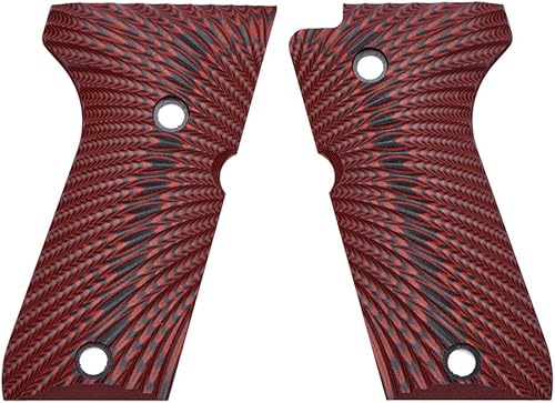 Miniatura 9 de Guuun Empuñaduras G10 para Beretta 9296 Compacto, Textura Táctica Sunburst