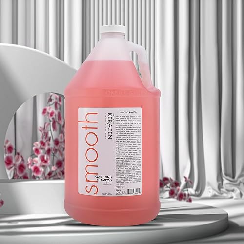 Miniatura 2 de KERAGEN - Champú aclarante con queratina y colágeno, todo tipo de cabello, sin sulfato, 128 oz