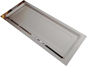 Fhuller Stainless Steel Drip Tray 84 cm for Built-in Dish Drainer for Kitchen Cabinet 90 cm Replacement Made in Italy