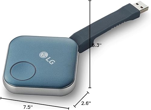 Miniatura 8 de LG SC-00DA One Solución inalámbrica para compartir pantalla compartida rápida con conectividad USB 2.0 tipo A, Wi-Fi integrado y control remoto de