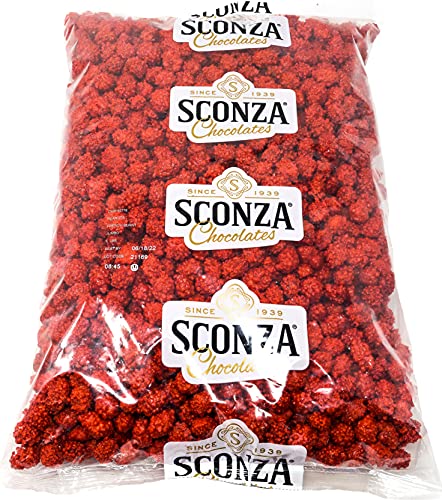 French Burnt Peanuts | 5LB Bag |- By Sconza Chocolates - Sweet and Crunchy Roasted Peanuts Covered in Hard Candy Shell - Old Fashioned | Old School Candy - Bulk