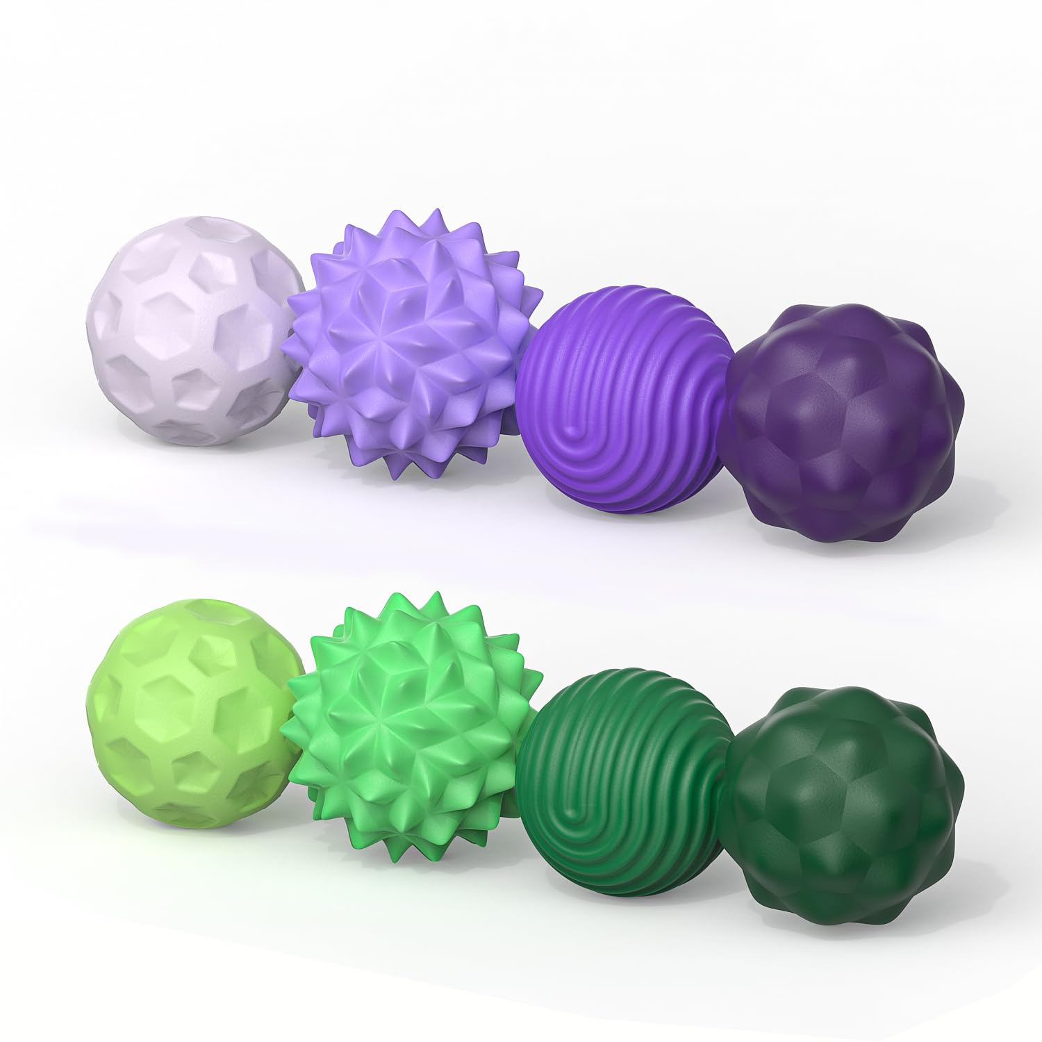 Magnetic Balls Fidget Toys for Adults&Teens, 8Pcs Silicone Sensory Stress Relief Toys with Autism, ADHD, Anxiety - Image 2