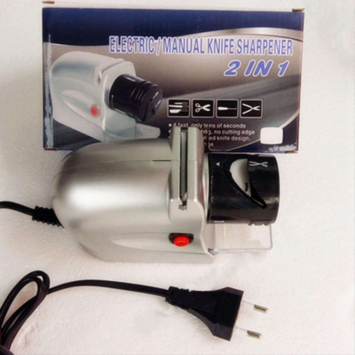 Sankaka Electric Knife Sharpener,Automatic Motorized,Sharpening Tool,Professional Knives Sharpening Multi-Function.eu Plug