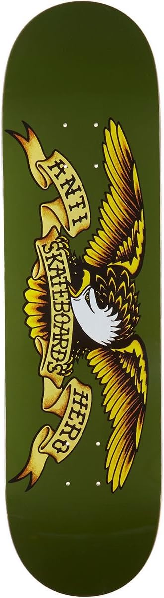 Anti-Hero Classic Eagle Skateboard Deck - Dark Green - 8.38"