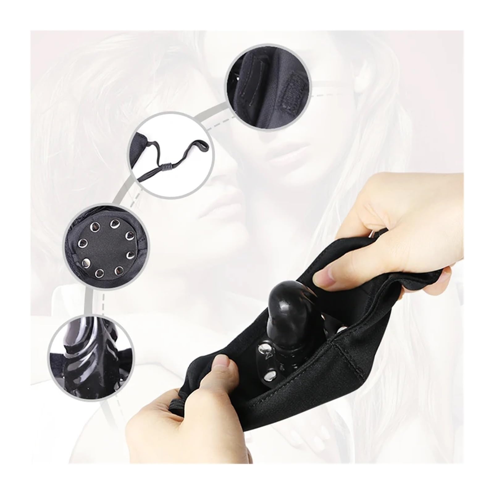 Amazon.com: ZBBJRF BDSM Silicone Open Mouth Gag Slave Humiliation Device  Fetish Bondage Mouth Mask with Dildo Sex Sex Toys,Ball Gags for Mouth SexOpen  Mouth GagBondage Gag(Rjiol) : Health & Household