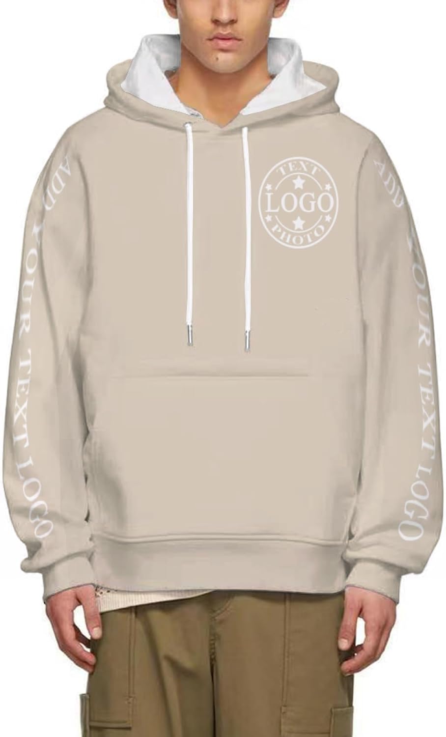 Custom Hoodies for Men Women,Customized Hoodie Personalized Sweatshirts Unisex With Logo Text Photo Gifts - Image 6