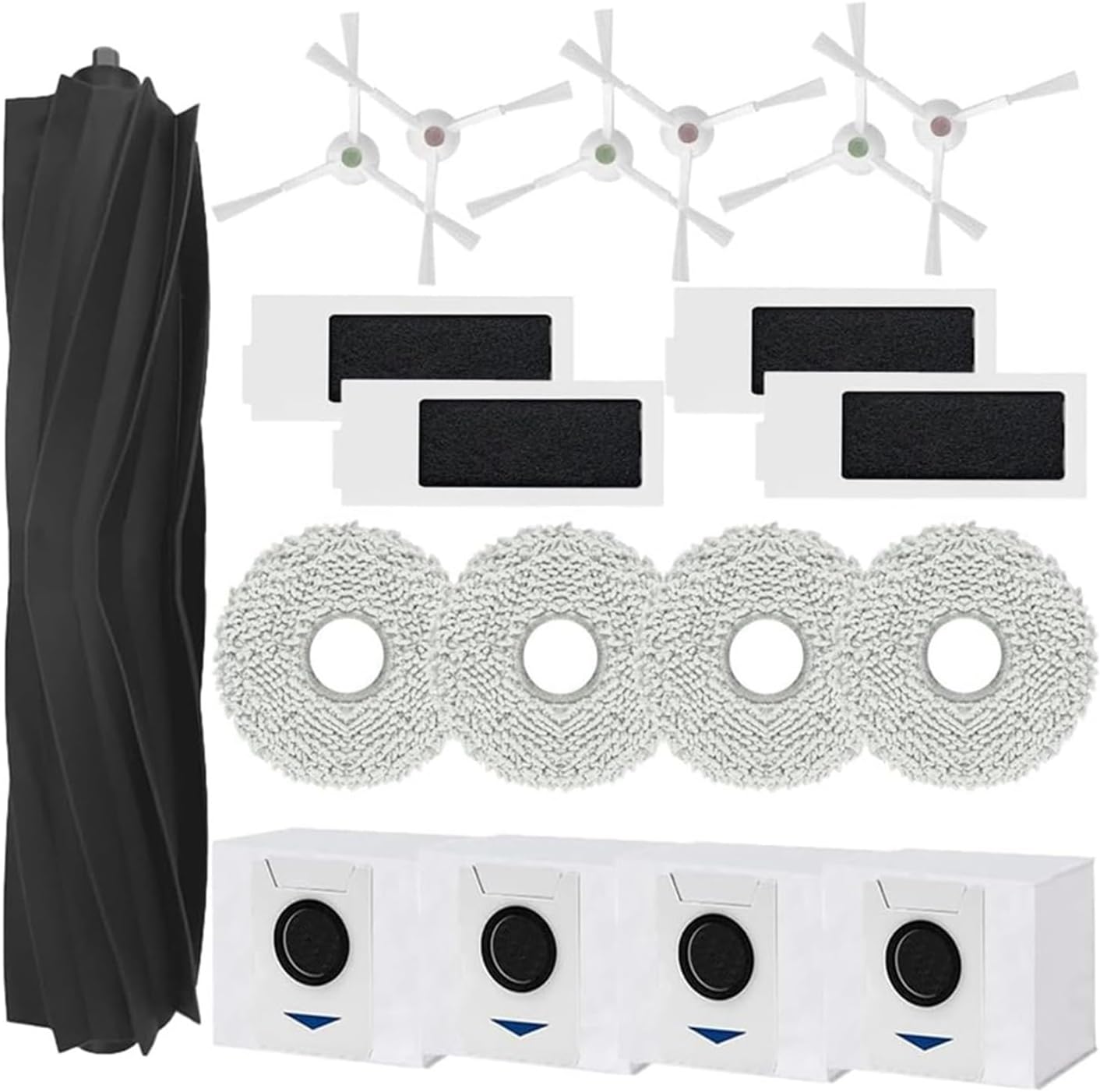 Amazon.co.jp: 交換用自動掃除ロボット掃除機、メインブラシ、サイドブラシ、HEPAフィルター、モップパッド、スペアパーツ、Dreame  Bot W10 Proと互換性あり (Color : Set 6) : 産業・研究開発用品 ロボット掃除機の交換用スペアパーツメインサイドブラシフィルターモップパッドに最適