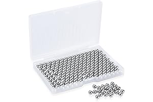 300 Pieces 5.5mm 304 Stainless Steel Precision Balls for Paint Mixing or Nail Polish