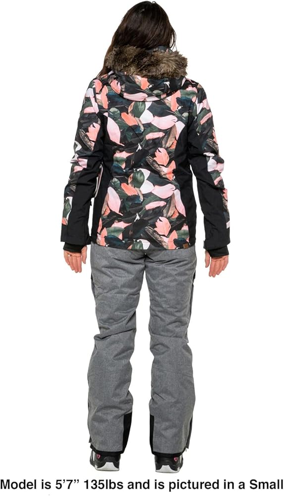 送料無料 新品 ROXY JET SKI JK＆SYMBOL SKI PT L Roxy Jet Ski Insulated Snowboard Jacket (Women's) - 2023 WINTER