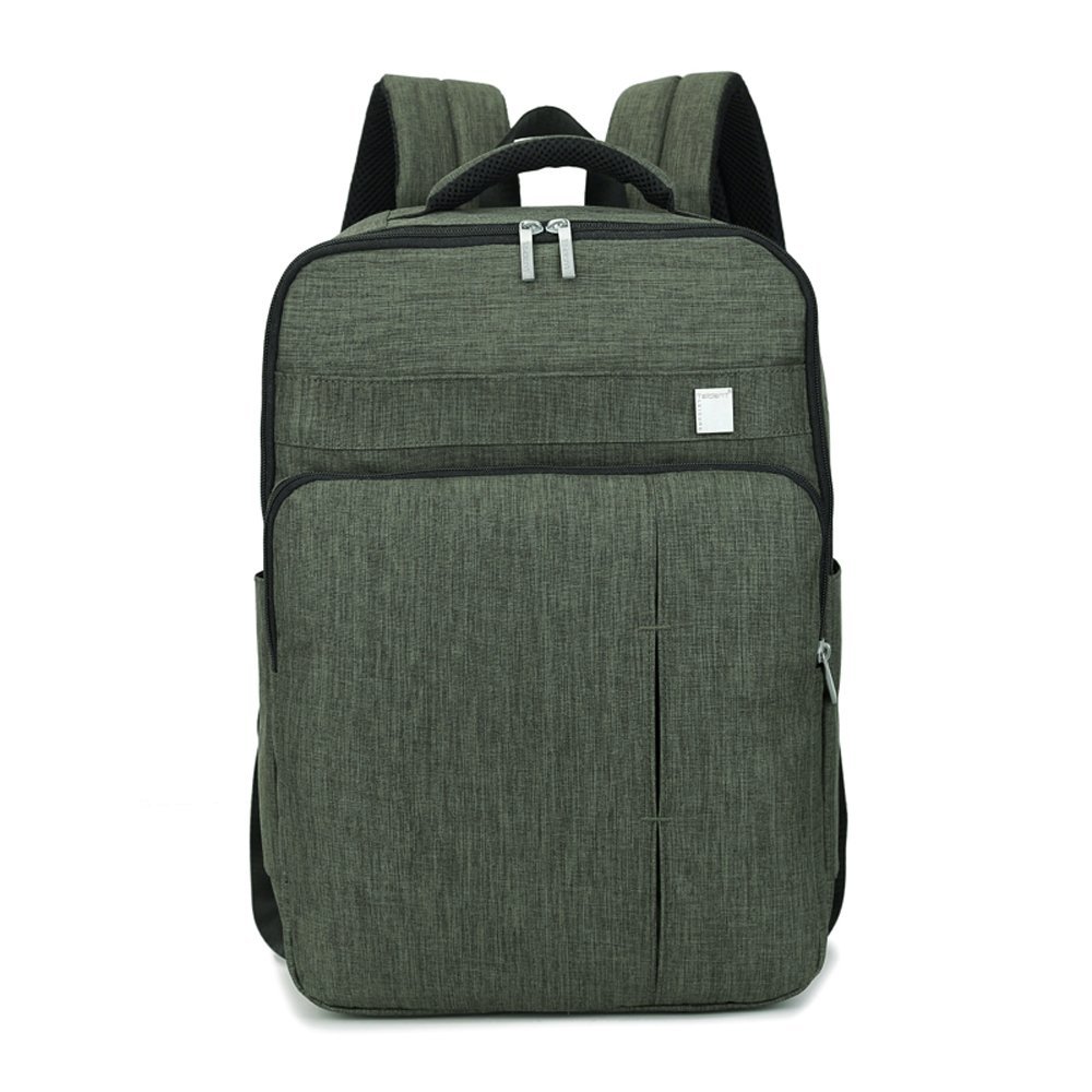 25L Laptop Computer Backpack Messenger Bag Tablet Briefcase Travel Daypack College Bookbags #8219 Army Green