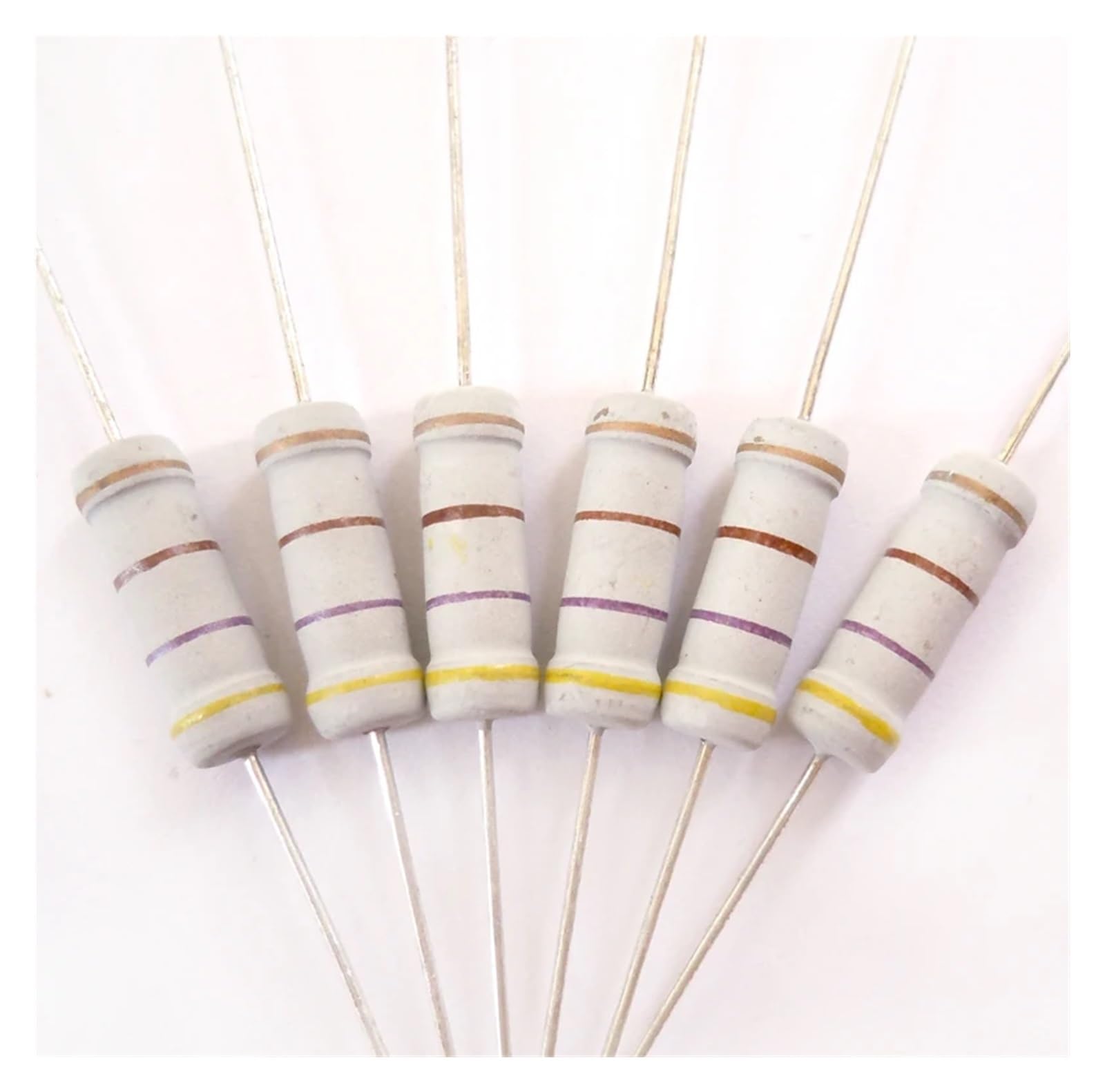 Resistenza Alluminio 0.1-10k Ohm Resistenze A Filo Da 0,1 A 10 K - Potenze 5W Fino A 500W, Assiali, Tolleranza ±5% Resistenze 5W 10W 25W 50W