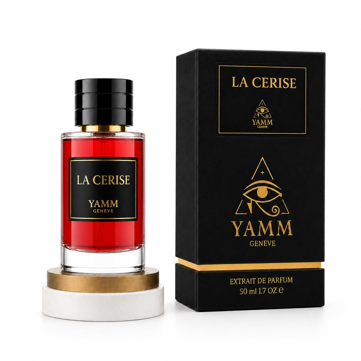 La Cerise Extracto de Perfume 50 ml – Perfume Unisex con Cereza Negra y Almendra Amarga – Fragancia Gourmand, Dulce y Amaderada – Larga Duración 18h