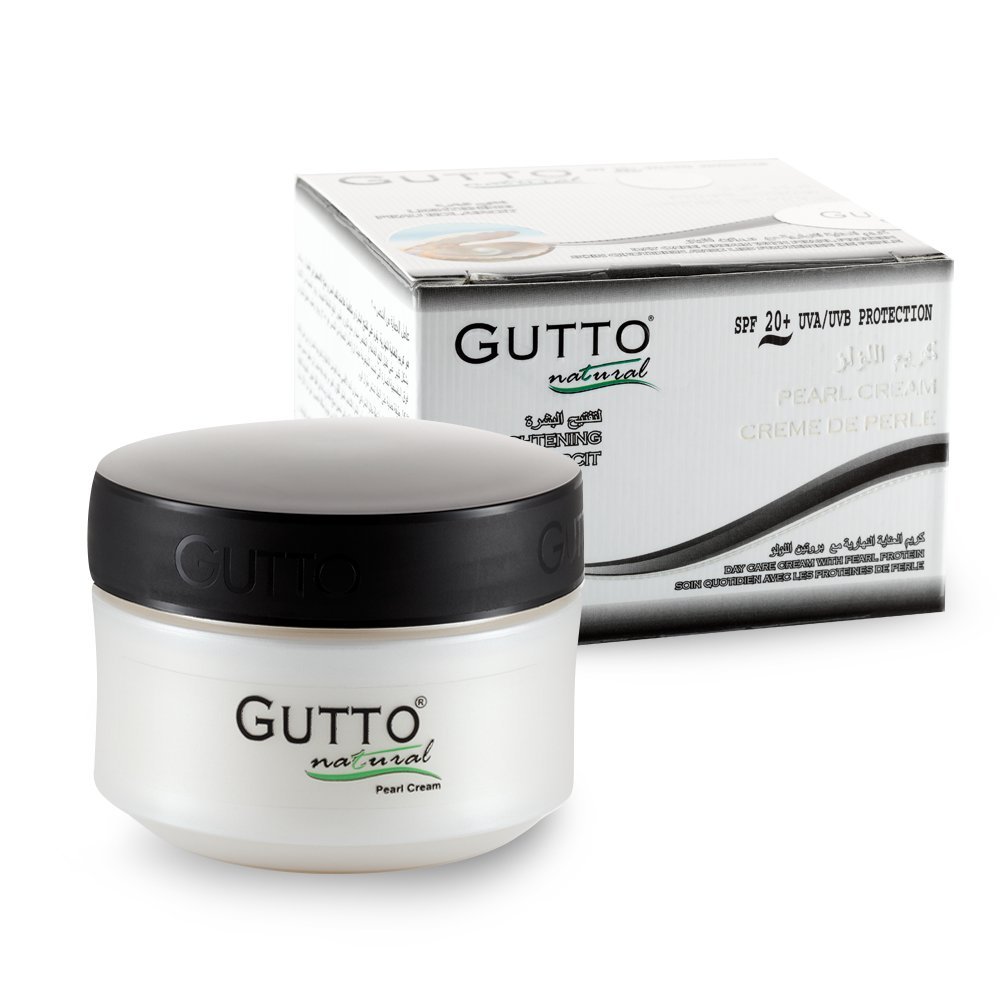 GUTTO PEARL FACE CREAM 50ML Anti Wrinkles Acne Redness Freckles Blemishes