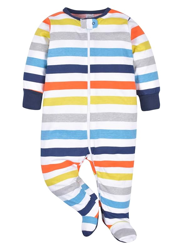 Onesies Brand Baby Boys 4-pack 'N Play Footies And Toddler Sleepers, Dog, 0-3 Months US by Onesies Brand - Used condition - Image 3