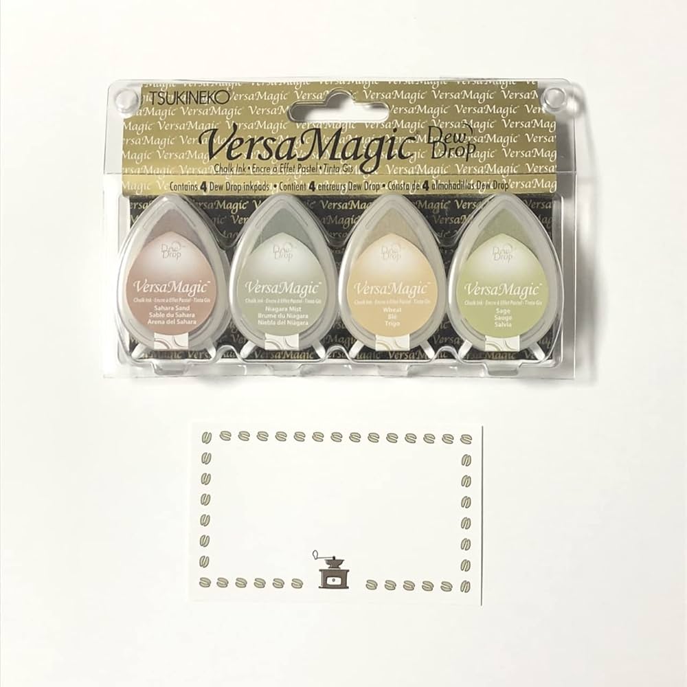 Amazon.co.jp: TSUKINEKO バーサマジック デュードロップ インク