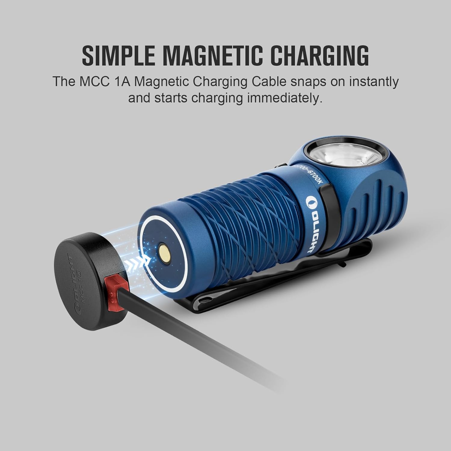 OLIGHT Perun 2 Mini Headlamp 1100 Lumens LED Head Flashlight, Rechargeable Headlight with Red Light Option, Great for Working, Camping(Midnight Blue Cool White) - Image 7