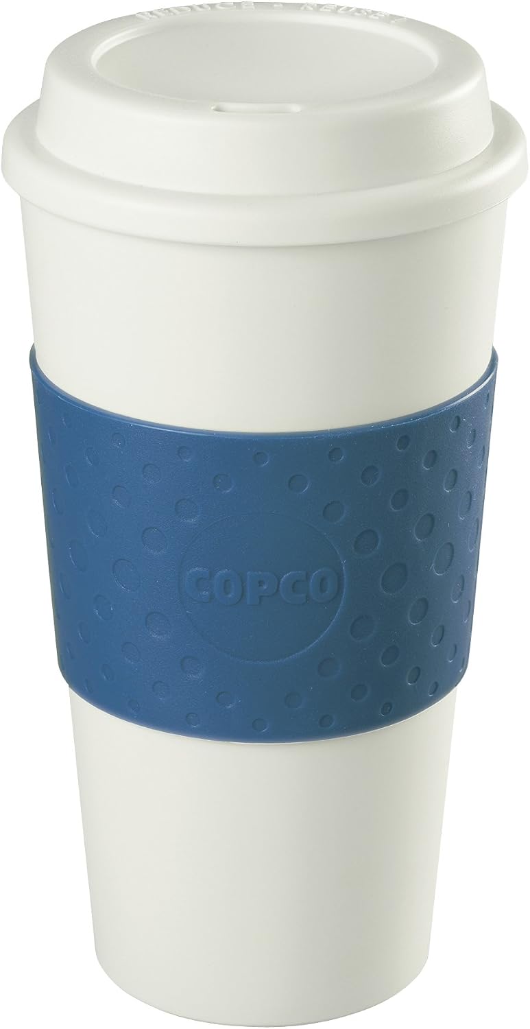 Copco Acadia Travel Mug, 16-Ounce, Blue