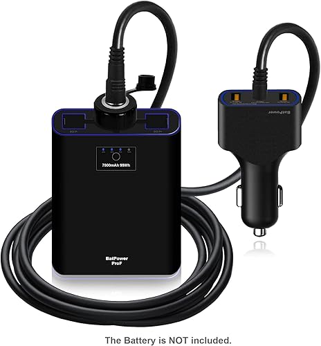 Miniatura 2 de BatPower Prof 15Ah7.8Ah Batería de carrete de pesca para Daiwa Tanacom Seaborg Leobritz Shimano Carretes eléctricos Batería y cargador