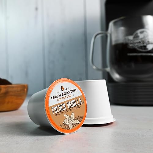 Miniatura 2 de Fresh Roasted Coffee, Sabores tradicionales, paquete variado de cápsulas de café saborizadas, compatible con K-Cup, 24 unidades