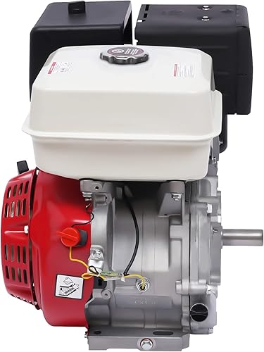 Vista 8 de Motor de gas horizontal de 420CC de 4 tiempos 15HP de potencia de gasolina OHV Motor de retroceso para Go Kart (rojo y negro)