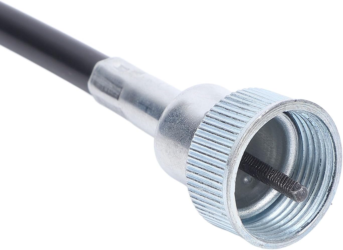 Pongnas 68 Inches Speedometer Cable Cable Odometer Cable Replacement for Turbo Hydro Transmission 350400 up to 1972 with 7/8in 5/8in Connector Threaded Screw On Design