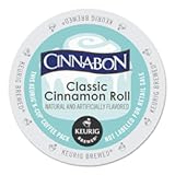 Classic Cinnamon Roll, Single-Serve Keurig K-Cup Pods, Flavored Coffee, 24 Count
