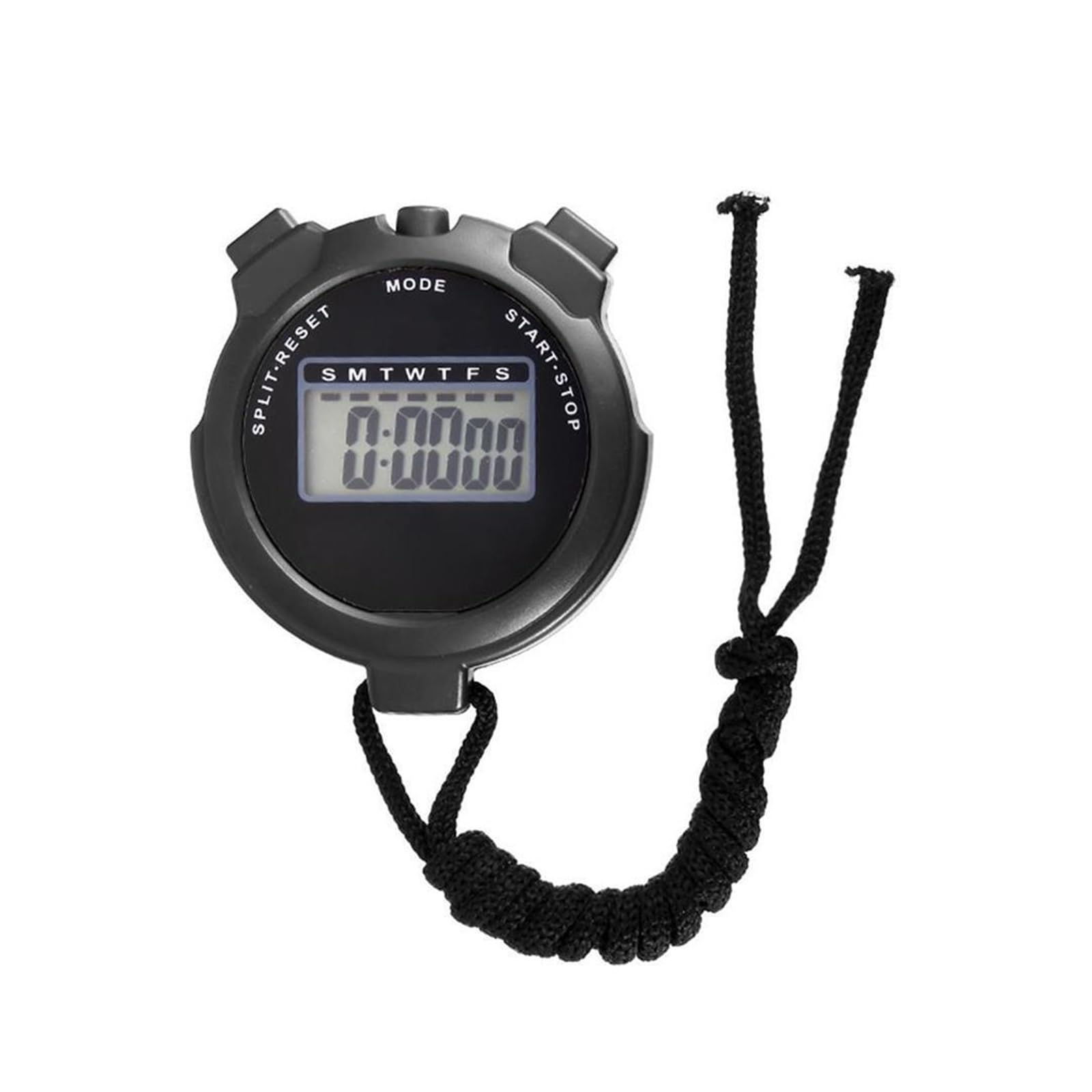 stopwatch, Digital Sport Stopwatch Running Timer Compact Timing Device Sports Chronograph Devices(Black)