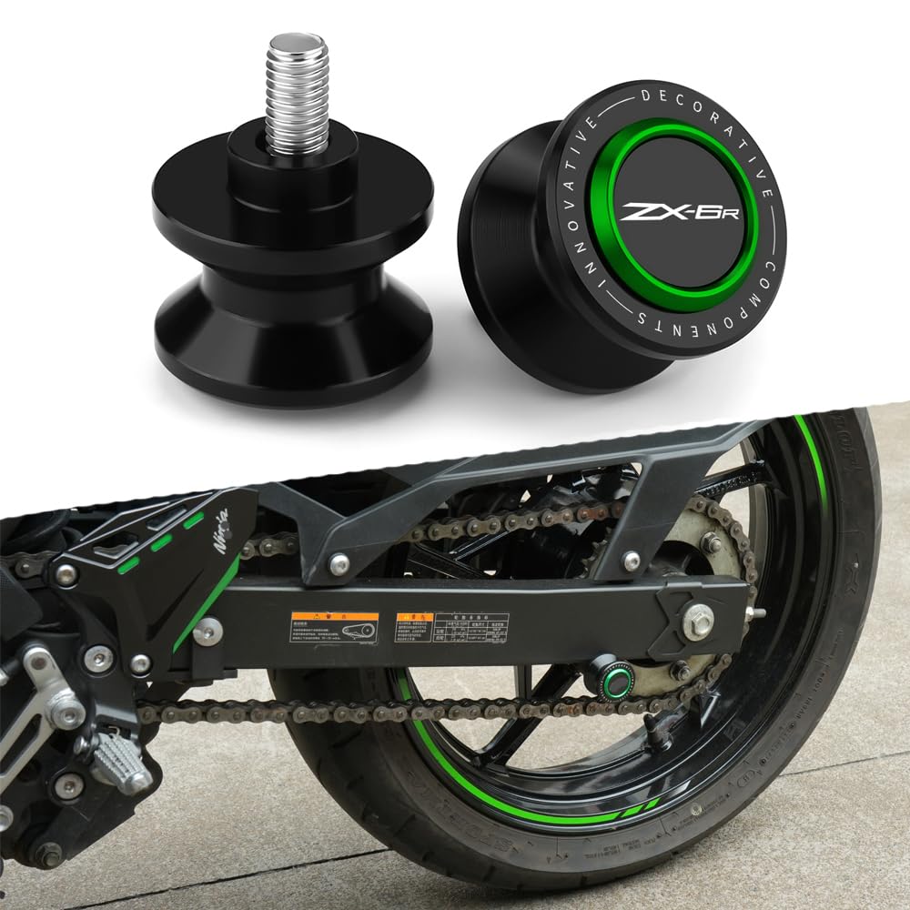 Amazon | 8MM スイングアームスプール NINJA ZX-6R - 2023 2024 2025